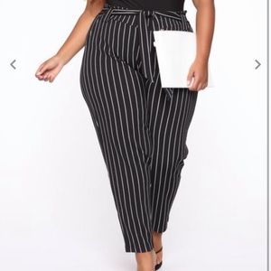 Fashion Nova Pinstripe Pants